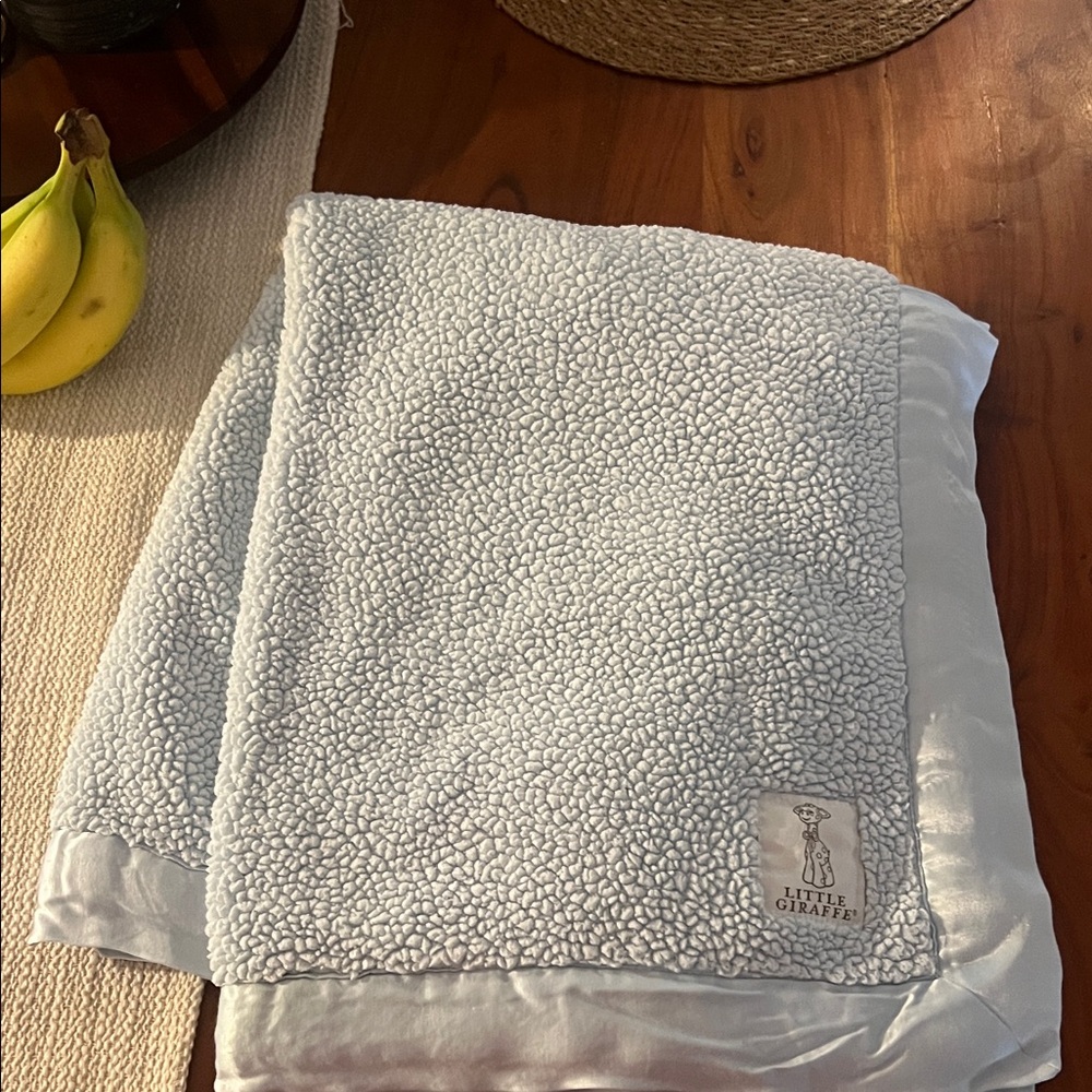 Little Giraffe baby  Sherpa Blanket
